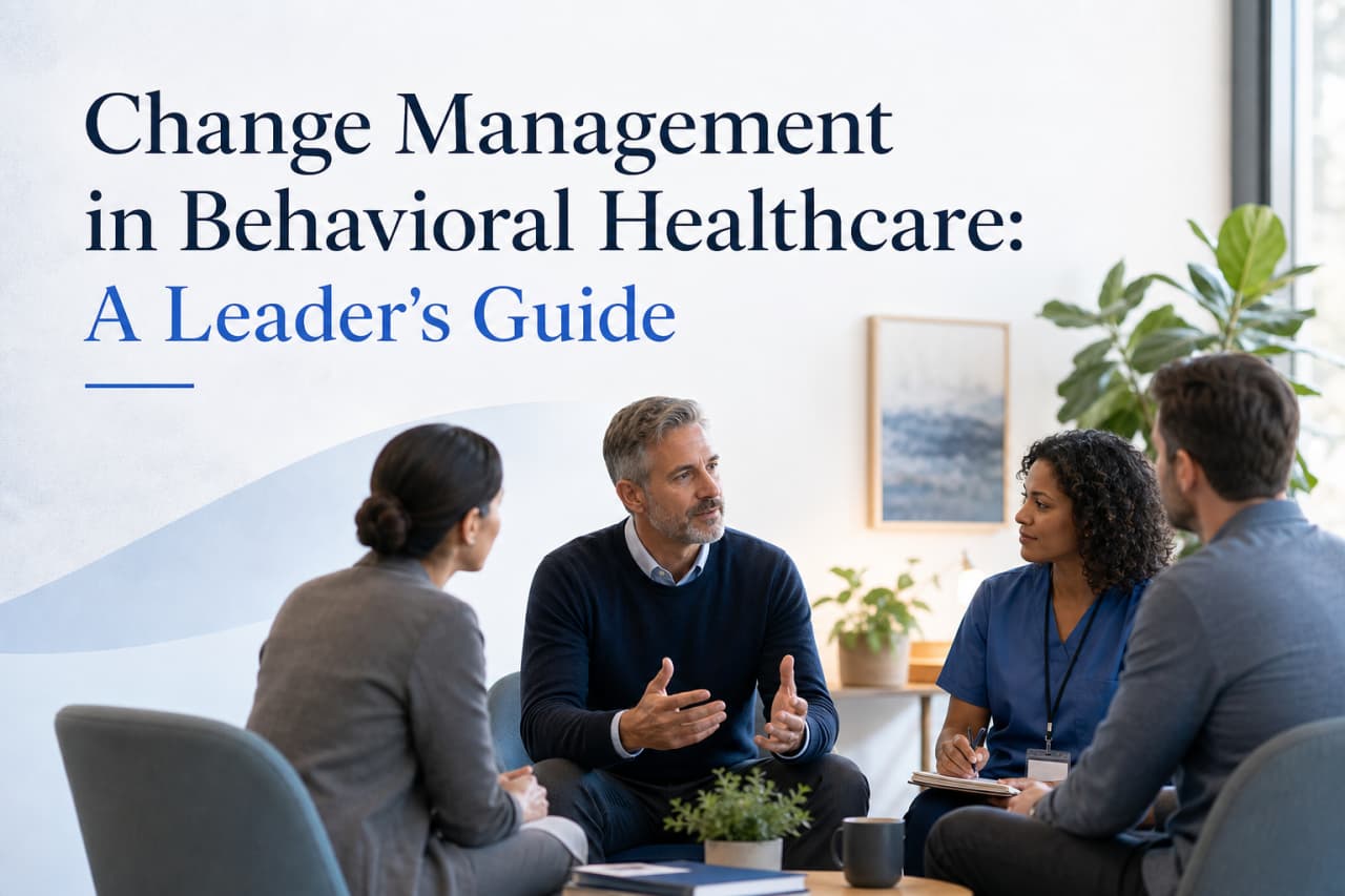 Change Management in Behavioral Healthcare: A Leader's Guide